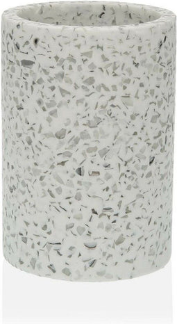 Tandenborstelhouder Wit (7,3 x 10,4 x 7,3 cm)