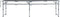 vidaXL - Campingtafel - inklapbaar - 240x60 - cm - aluminium - grijs
