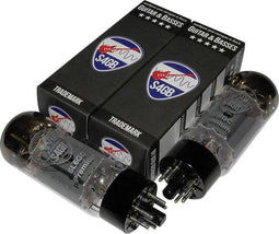 BTB Vertrieb 6L6GC S4GB Premium Elektronenbuis Matched Paar Geselecteerd voor Gitaren Eindpentode Aantal polen: 8 Fitti