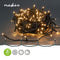 Nedis Kerstverlichting - Koord - 180 LED's - Warm Wit - 13,5 m - 7 Licht effecten - Binnen & Buiten