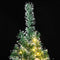 vidaXL - Kunstkerstboom - met - 300 - LED's - kerstballen - en - sneeuw - 180 - cm