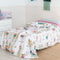 Happy Friday Duvet cover set 2 pieces Cute llamas 180x220 cm (Single) Multicolor