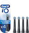 Oral-B iO Series Ultimate Clean - Opzetborstels - CrissCross borstelharen - Zwart (4 stuks)