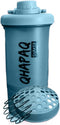 Eiwit Shaker Fles 500ml Blauw met Filter en Ring