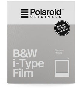 Polaroid B&W i-Type Film - Instant fotopapier - 8 foto's - Zwart-wit (8 stuks)