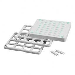 Able2 Opstap Prima - Losse verhoger 2,5 cm - Wit/mintgroen