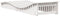 vidaXL - Ligbed - 205x70x31,5 cm - massief grenenhout - wit