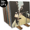 Urbn State - LP opbergsysteem - premium platenrek - ruimte voor 70 platen - lichte finish