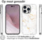 iMoshion Hoesje Geschikt voor iPhone 14 Pro Hoesje Siliconen - iMoshion Design hoesje - Wit / White Marble