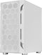 Silverstone FARA H1M - Micro Tower PC - Gehard glas - Wit