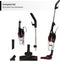MPM MOD-39 - Lichtgewicht Zakloze Steelstofzuiger - 2-in-1 600W - Rood/Zwart