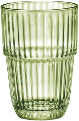 Bormioli Rocco Barshine - Waterglas - Stapelbaar Vaatwasser- en magnetronbestendig - Groen (6 stuks)