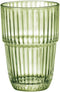 Bormioli Rocco Barshine - Waterglas - Stapelbaar Vaatwasser- en magnetronbestendig - Groen (6 stuks)