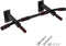 TTD® Premium Pull Up Bar - Wandmontage Dip Station - Draagkracht 250KG - Zwart/Rood