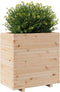 vidaXL - Plantenbak - 70x40x72,5 - cm - massief - grenenhout