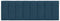 vidaXL Hanko - Hoofdbordkussen - Fluweel - 120 cm - Blauw