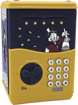 Elektronische Scrooge Spaarpot - Beveiligde Geldbox met Muziek en Persoonlijke Code - Multi Colour