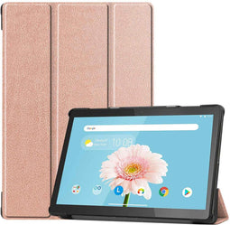 iMoshion Tablet Hoes Geschikt voor Lenovo Tab M10 - iMoshion Trifold Bookcase - Roze / Rose goud