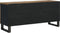 vidaXL - Tv-meubel - 105x33,5x46 - cm - massief - mangohout - en - bewerkt - hout