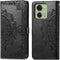 iMoshion Hoesje Geschikt voor Motorola Edge 40 Hoesje Met Pasjeshouder - iMoshion Mandala Bookcase - Zwart