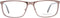 Gant GA3280 58036 bril zonder sterke - Heren - Bruin