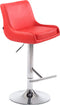 Barkruk Molde Stof Z, Rood