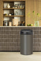 Brabantia Touch Bin - Prullenbak - 60 liter - Soft-touch opening - Platinum/Matt Black deksel