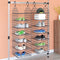 vidaXL - Hangende - kastorganisers - 2 - st - met - 7 - schappen