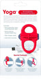 The Screaming O - Charged Yoga Vibe Ring Rood