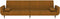 vidaXL - Slaapbank - 2-zits - met - 2 - kussens - fluweel - bruin
