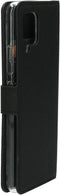 Mobiparts Galaxy A42 (2020) - Wallet Case - Saffiano motief - Zwart