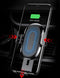 Baseus Gravity Car Mount - Autohouder Qi Draadloze Oplader - Zilver