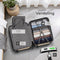 tectake® Mila - 4-Delige Kofferset - Hardcase ABS met TSA-Cijferslot en Bagageweegschaal - Champagne