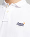 Superdry Classic Pique S/S Poloshirt - Slim fit - Katoen 100% - Wit - M