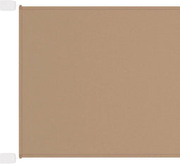 vidaXL - Luifel - verticaal - 200x360 - cm - oxford - stof - taupe