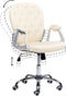 PRINCESS - Bureaustoel - Beige - Kunstleer