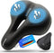NEXTCOVER® - Fietszadel heren dames - Airflow uitsparing - Waterdicht ademend