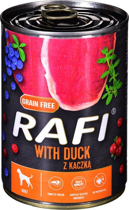 Dolina Noteci RAFI eend, bosbes, cranberry - Nat hondenvoer 400 g