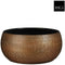Mica Decorations Bloempot Porto - 27x27x13 cm - Terracotta - Brons,Metallic