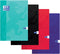 Schoolschrift Oxford A4 geruit 10mm 36 vel 90g soepele kartonnen kaft assorti á 10 stuks