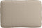 vidaXL - Ligbedkussen - Taupe - 120x80x12 - cm - Oxford - Stof