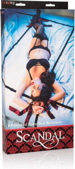 CalExotics - Scandal Bed Restraint - Bondage / SM Zwart