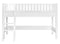 Bopita Nordic halfhoogslaper 90x200 met schuine trap - Wit