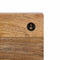 vidaXL - Wandkapstok - met - 5 - haken - massief - mangohout
