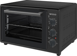 Wiggo WMO-E353 - Vrijstaande Mini Oven - 35 liter - 1800 W - Zwart
