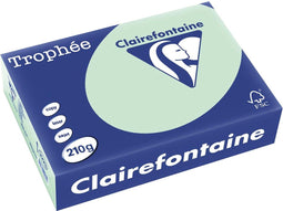 Clairefontaine Trophée Pastel - Gekleurd Papier - A4 - 250 - Groen