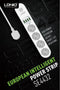 LDNIO USB Stekkerdoos - 4 USB poorten - 4 stopcontacten - Kabellengte 180cm - Wit