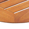 vidaXL - Tuintafel - inklapbaar - 90x75 - cm - massief - acaciahout