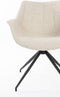 Zuiver Eetkamerstoel Doulton Swivel Naturel