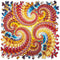 UNIDRAGON Houten Puzzel Voor Volwassenen Abstractie - Fractale Immersie - 100 stukjes - 21,7x21,7 cm